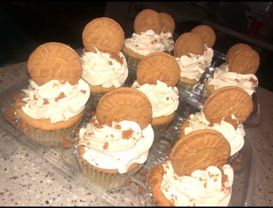 Custom, Biscoff Cupcakes